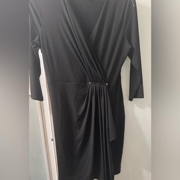 Michael Kors black Wrap Dress - Picture 1 of 4